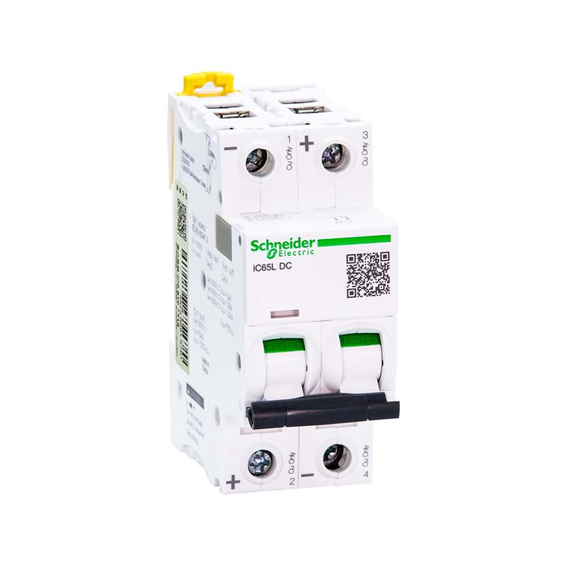 施耐德 iC65L-DC直流微型断路器 iC65L DC 2P D20A