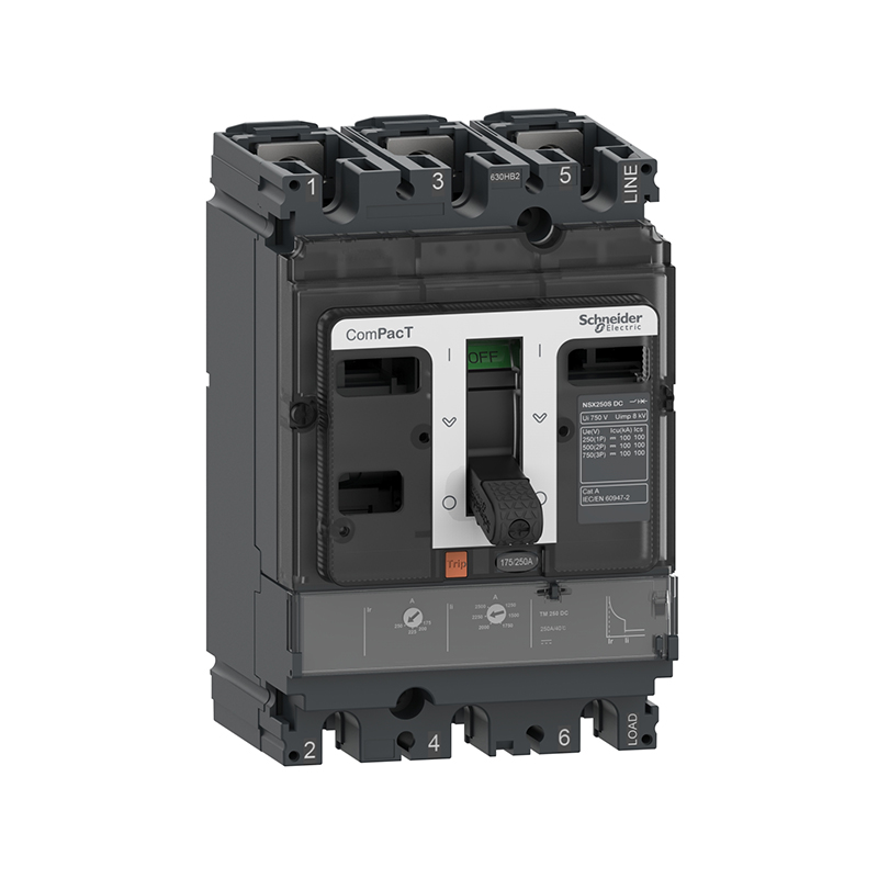 施耐德 NSX 直流塑壳断路器(新） NSX160DCS TMDC 125 3P 新产品