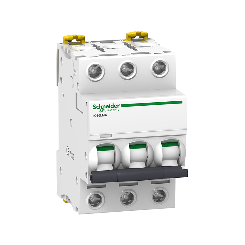 施耐德 iC60L MA单磁式微型断路器 IC60L MA 3P 4A