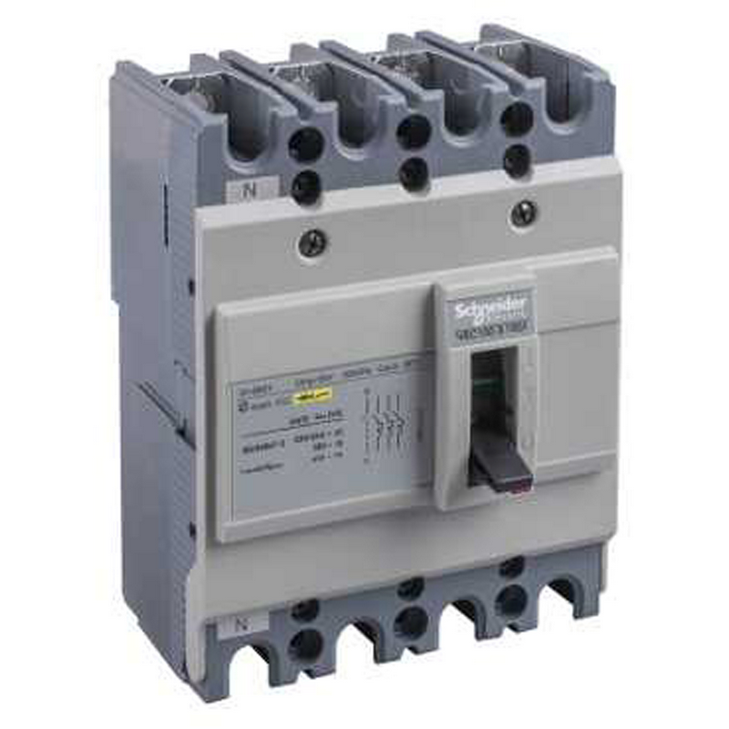 施耐德 NSC塑壳配电保护断路器 NSC100S 18kA 100A 4P3T