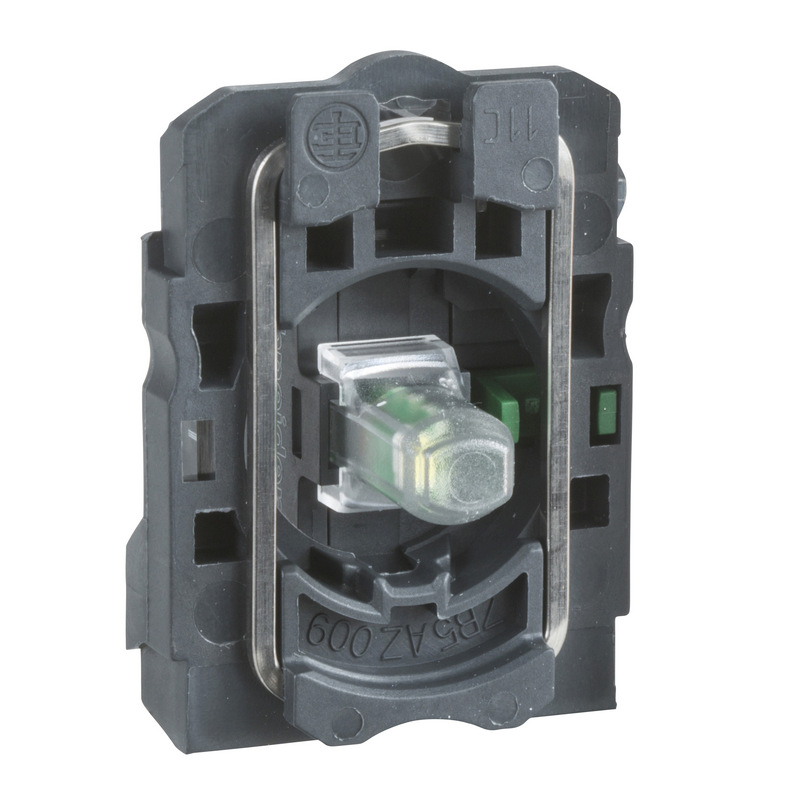 施耐德 XB5系列 基座+LED触点模块 ZB5-AW0G42C