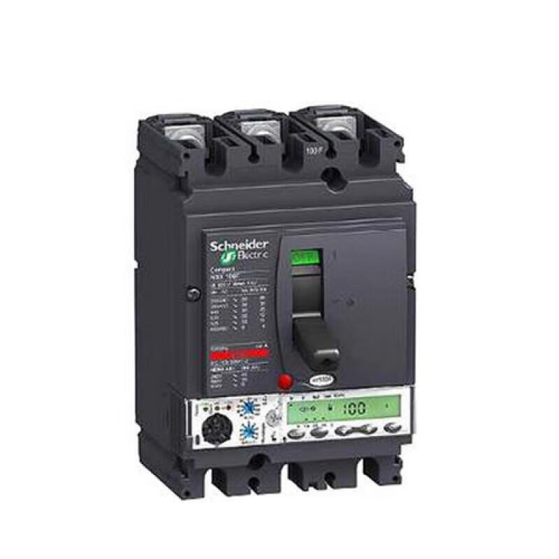 施耐德 NSX 塑壳断路器 NSX160N MIC5.2E 100A 3P3D (3P)固定式