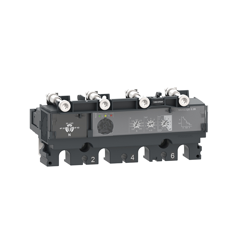 施耐德 NSX 电子脱口单元(新) 电子脱扣单元 Mic5.2B LS 25A 4P4D