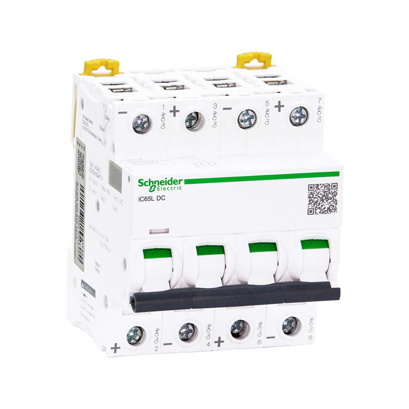 施耐德 iC65L-DC直流微型断路器 iC65L DC 4P B10A