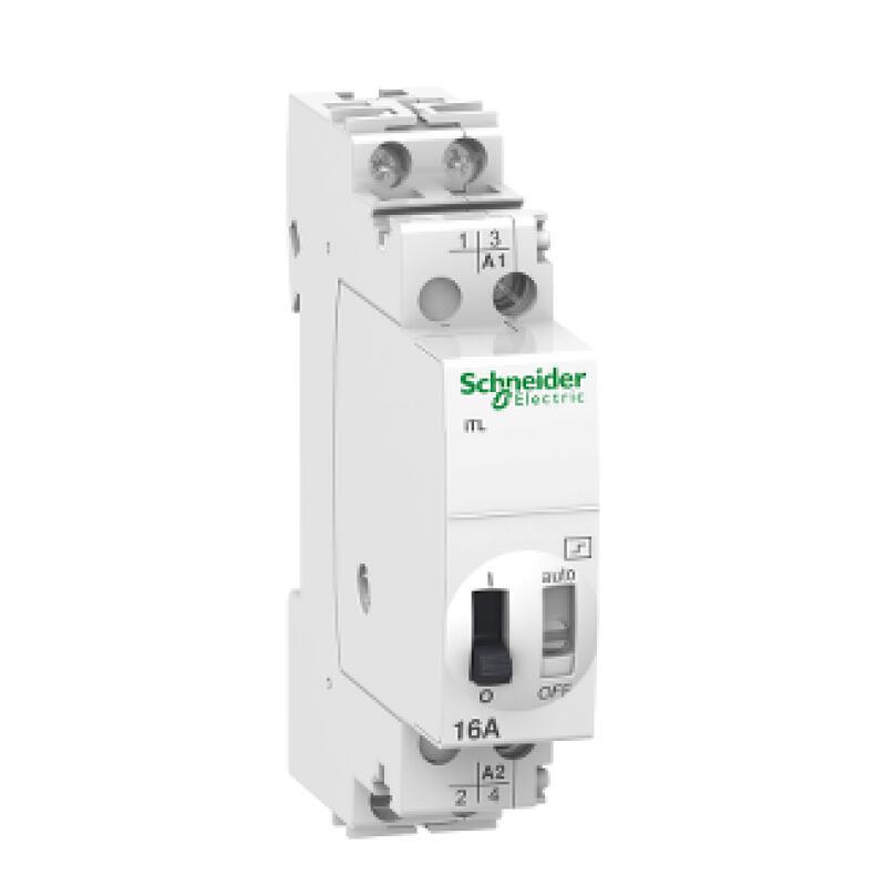 施耐德 iTL脉冲开关 iTL16A 2P 2NO 24VAC 12VDC