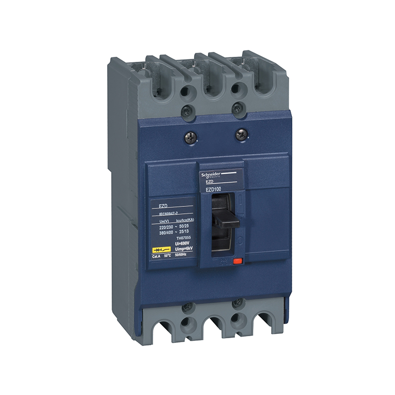 施耐德 EZD塑壳电动机保护断路器 EZD100B 40A 3P3T Motor Protection