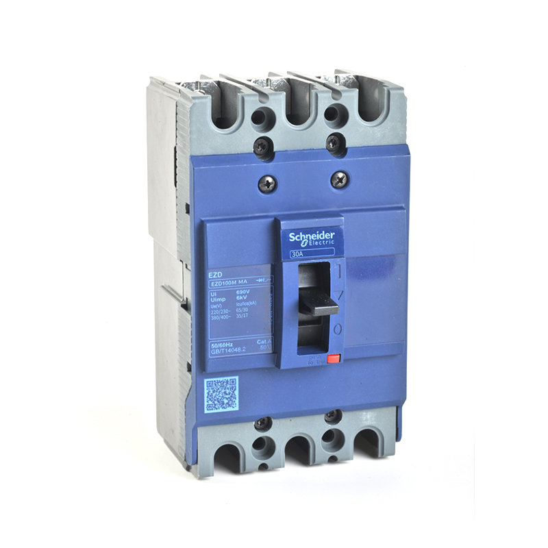 施耐德 EZD塑壳电动机保护断路器 EZD100N 30A 3P3T Motor Protection