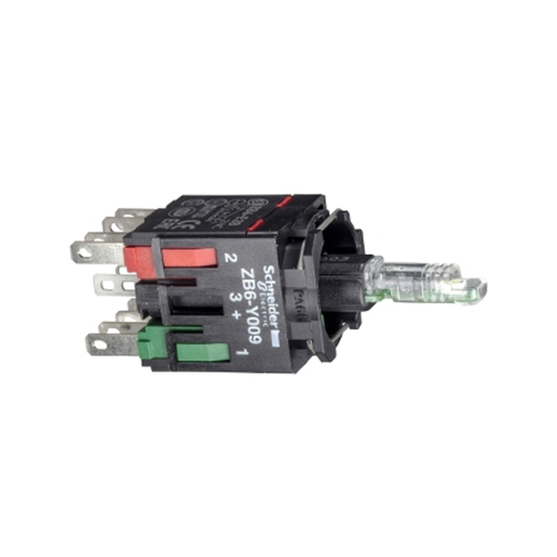 施耐德 进口XB6系列 基座+触点+灯 ZB6-ZB51B