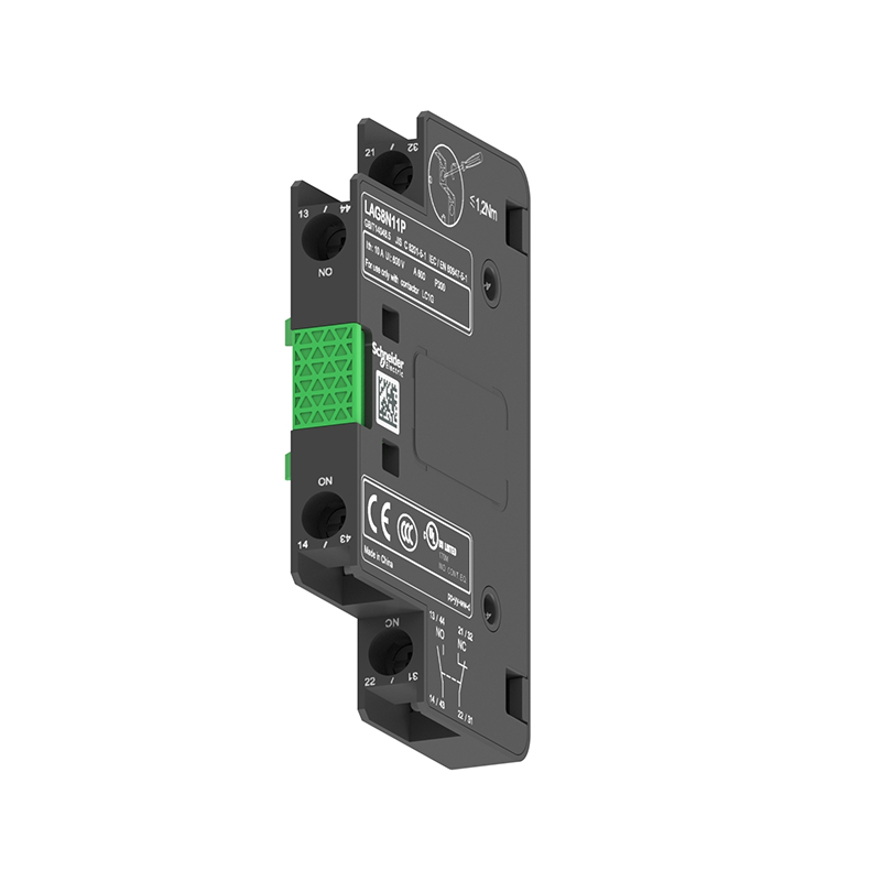 施耐德 TeSys G 辅助触点 AUX contact 1NO+1NC screw type L1/R1