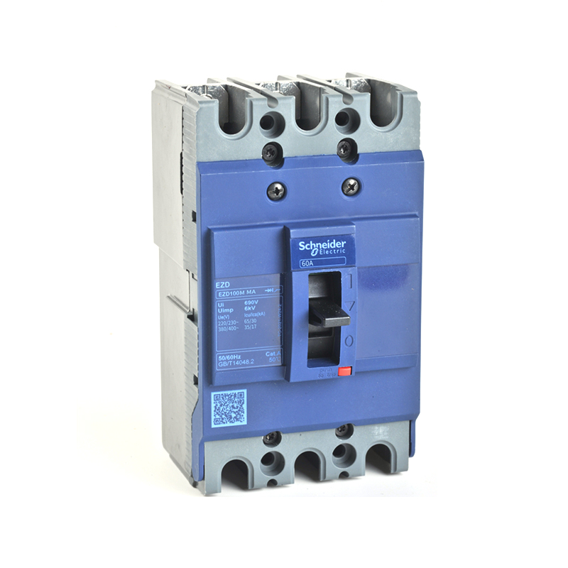施耐德 EZD塑壳电动机保护断路器 EZD100F 60A 3P3T Motor Protection