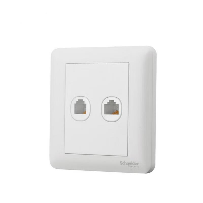 施耐德 畅意 面板开关 畅意 A3B52RJ4_5E 电话、信息插座
