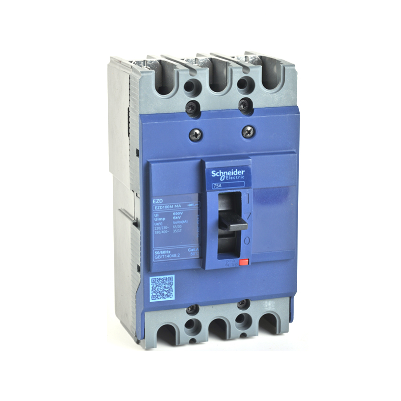施耐德 EZD塑壳电动机保护断路器 EZD100N 75A 3P3T Motor Protection