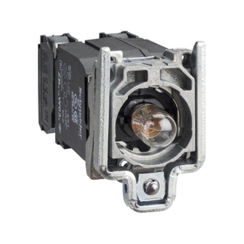 施耐德 XB4系列 基座+白炽灯 ZB4-BW035