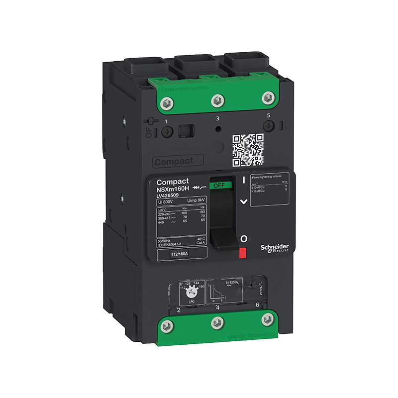 施耐德 NSXm 塑壳断路器 NSXM63N TM32D 3P 固定式 EVERLINK连接器