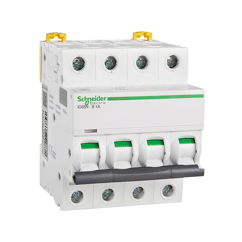施耐德 iC65 微型断路器 IC65N 4P B1A