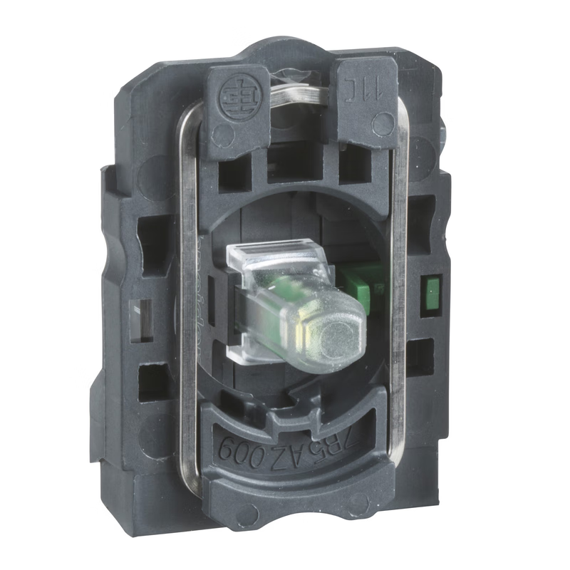 施耐德 XB5系列 基座+LED触点模块 ZB5-AW0G31C