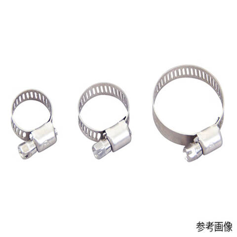 ASONE/亚速旺不锈钢软管管夹 9-826-16 φ21~44mm 11个/袋