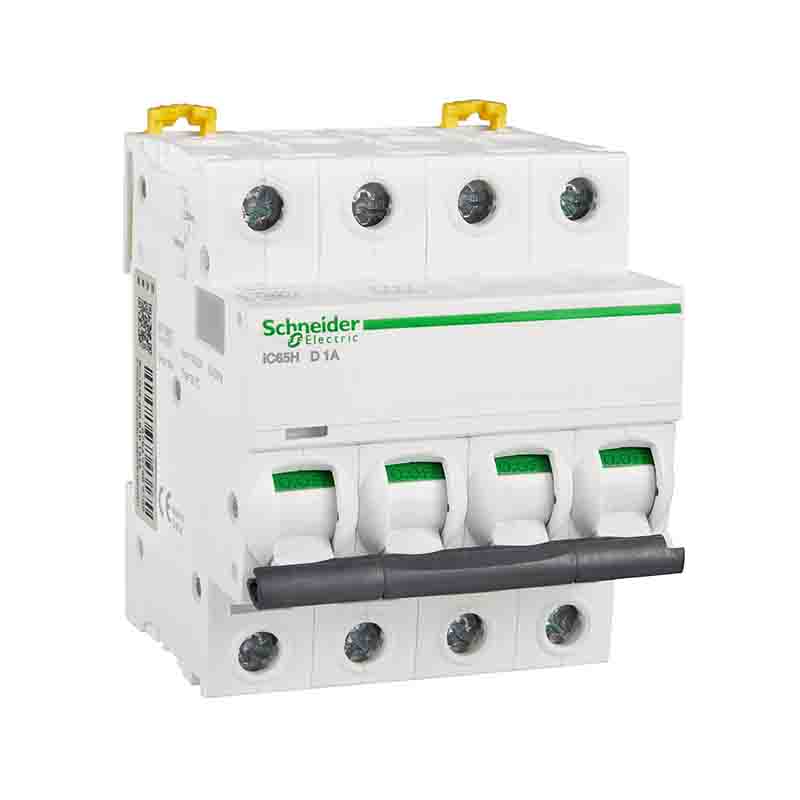 施耐德 iC65 微型断路器 IC65H 4P D1A
