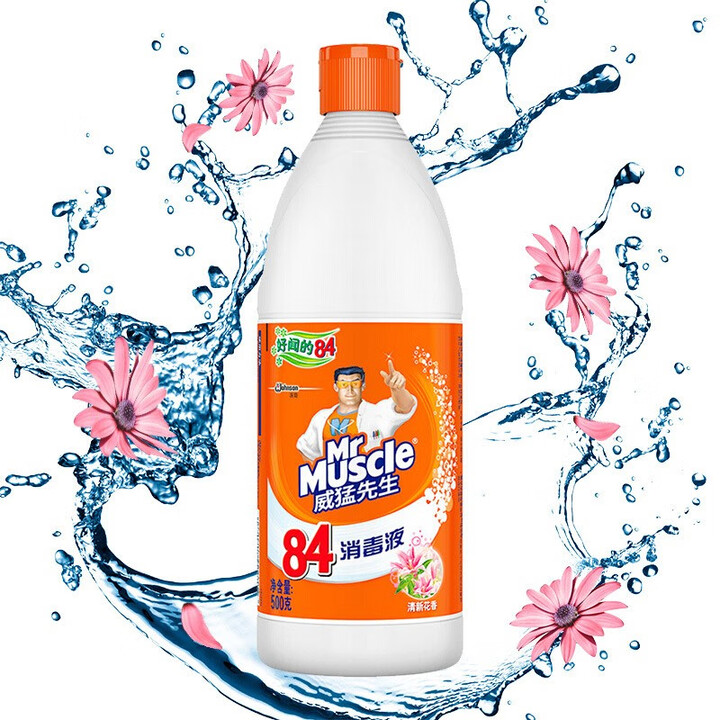 MrMuscle/威猛先生 84消毒液 清新花香 500g