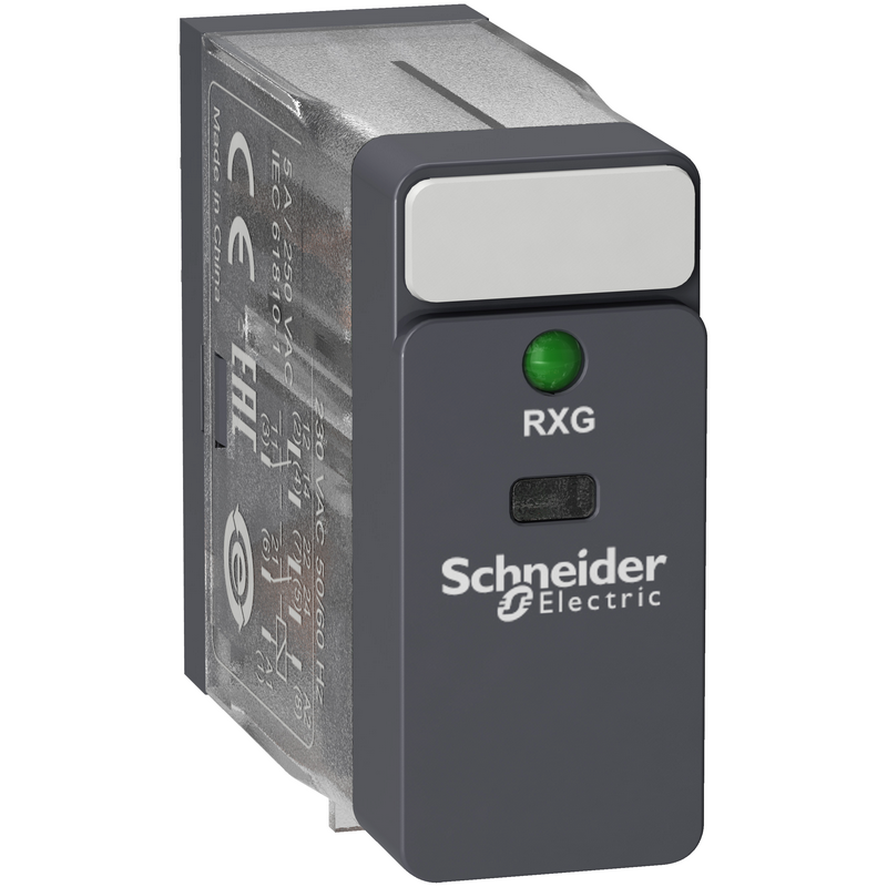 施耐德 RXG接口型中间继电器-带LED RXG23B7