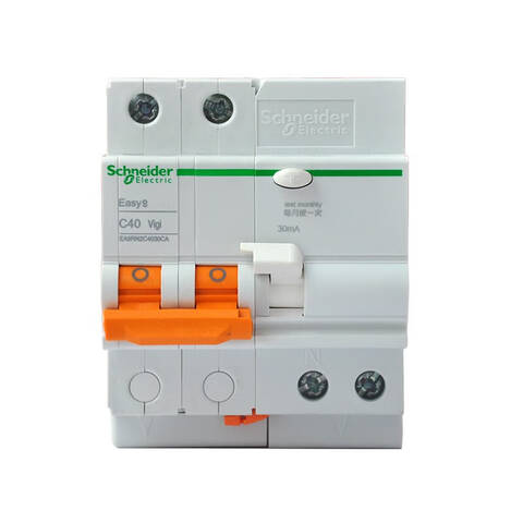 SCHNEIDER/施耐德电气 漏电保护断路器 EA9R 2P C40A/30mA/A类   EA9RN2C4030CA