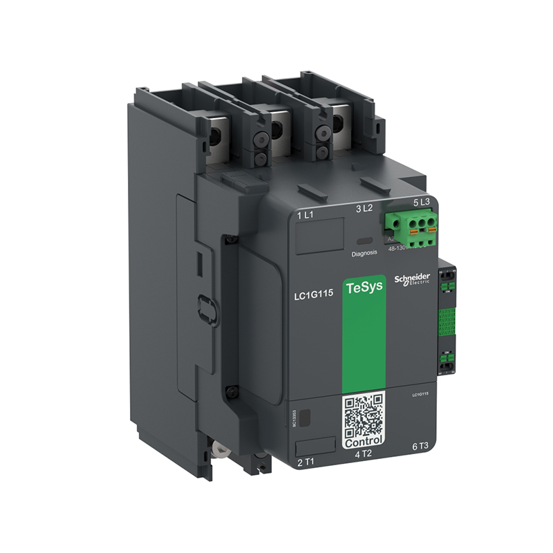 施耐德 TeSys G 交流接触器(交直流线圈) Contactor TeSysG115 3P Std 100-250V ACDC