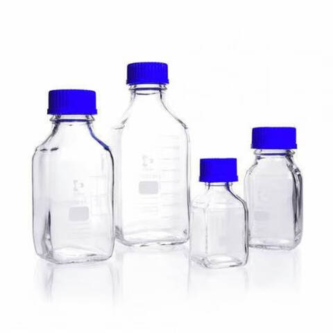 DURAN/杜兰方型蓝盖试剂瓶 218204454 500mL GL45 10个