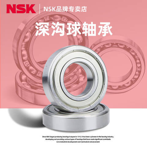 恩斯凯/NSK深沟球轴承6000ZZ2CM BH NS7S6 中国品 工业包装 /TY