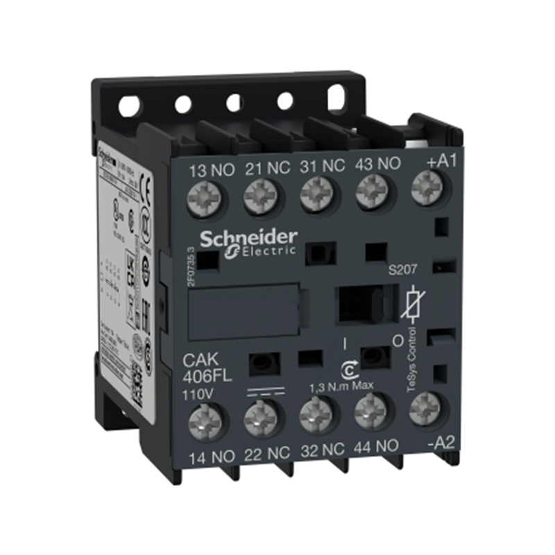 施耐德 CAK 控制继电器 CAK406FLS207