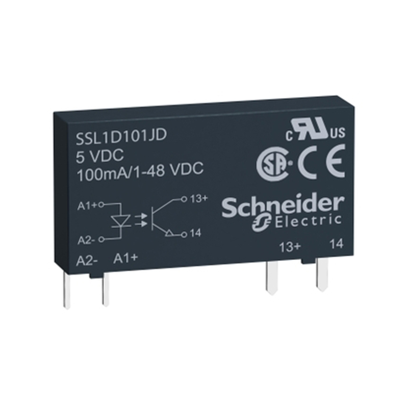 施耐德 SSL薄片式固态继电器 SSL1D101JD