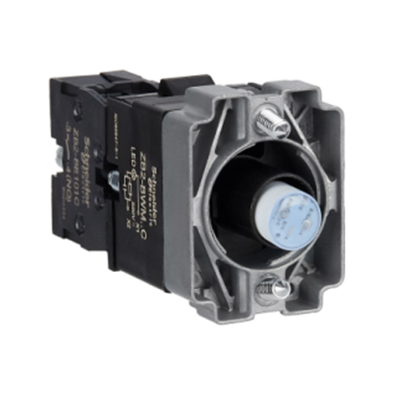 施耐德 XB2B 基座+LED触点模块 ZB2-BWM61C