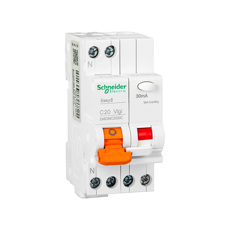 施耐德 EA9C65漏电保护断路器1P+N EA9C65 1P+N C10A 30mA A类