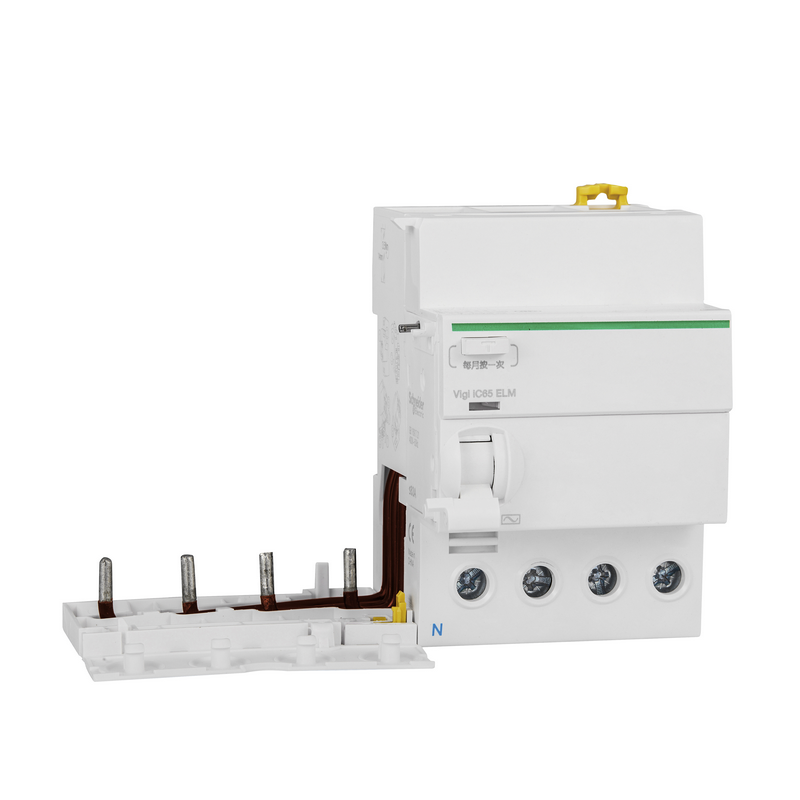 施耐德 Vigi iC65附件 微型漏电模块附件 VIGI IC65 ELM 4P 63A 100MA AC