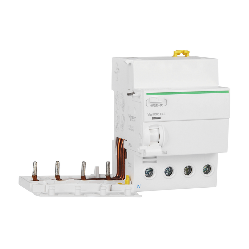 施耐德 Vigi iC65 漏电模块 Vigi iC65 ELE 4P 63A 100mA AC (A9V69463)
