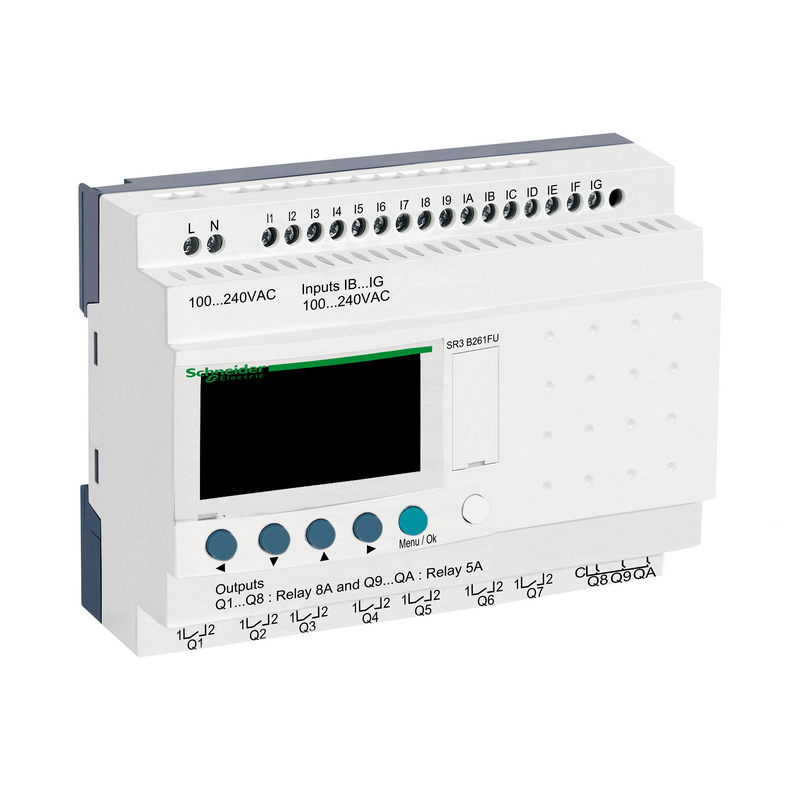 施耐德 Zelio Logic 小型PLC SR3B261FU