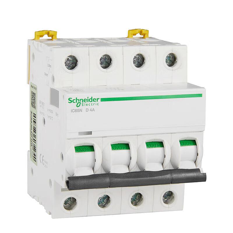 施耐德 iC65 微型断路器 IC65N 4P D3A