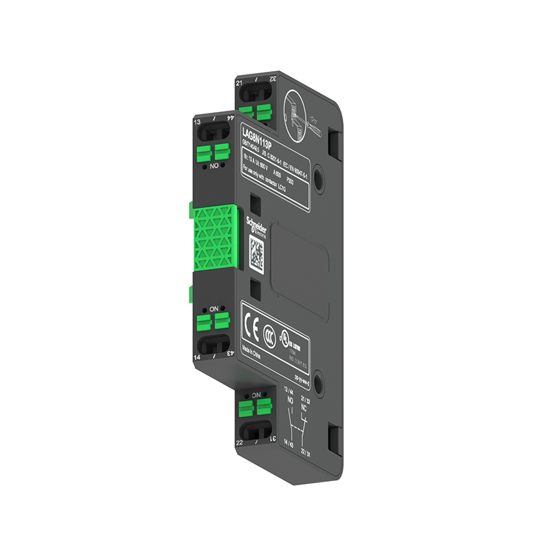 施耐德 TeSys G 辅助触点 AUX contact 1NO+1NC spring terminals