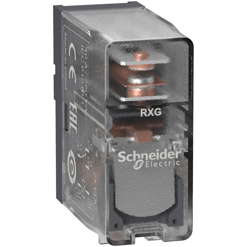 施耐德 RXG接口型中间继电器-透明型不带LED RXG15JD