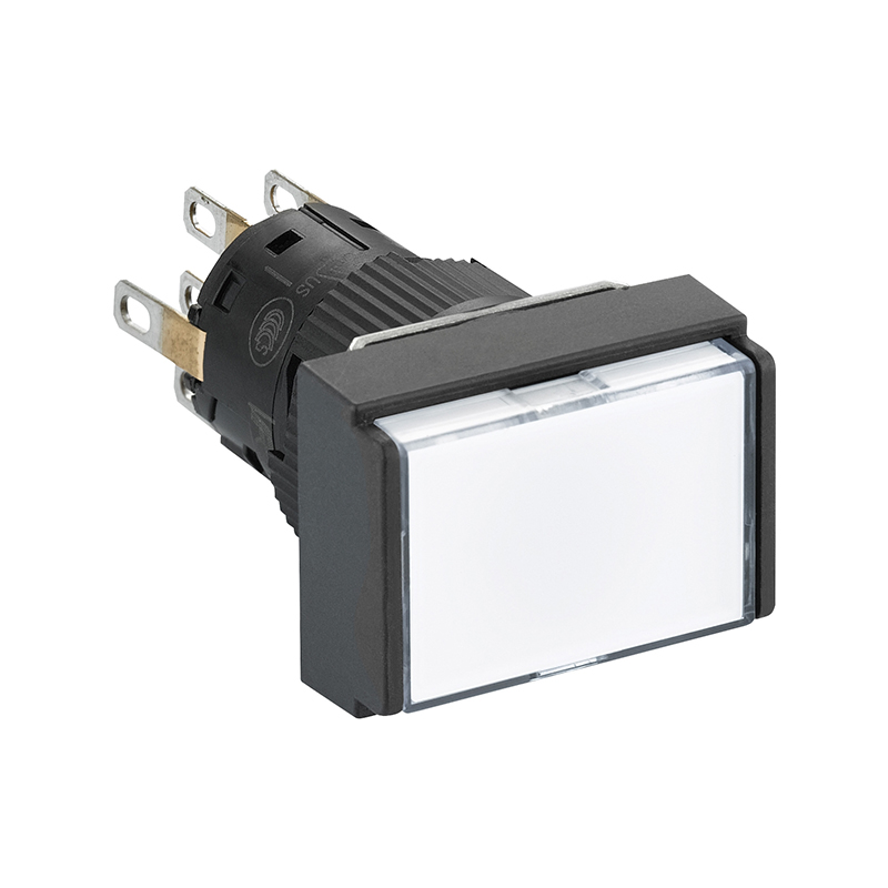 施耐德 国产XB6ED塑料一体式长方形自复位按钮 XB6EDA11F