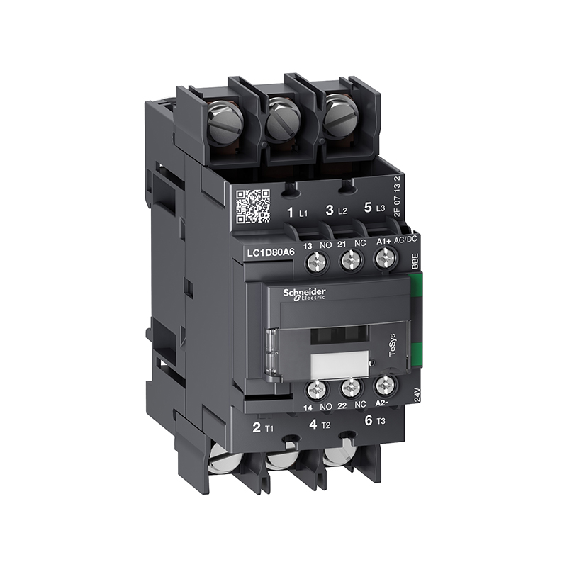 施耐德 进口LC1D 交流接触器（直流线圈） LC1-D80A6BBE