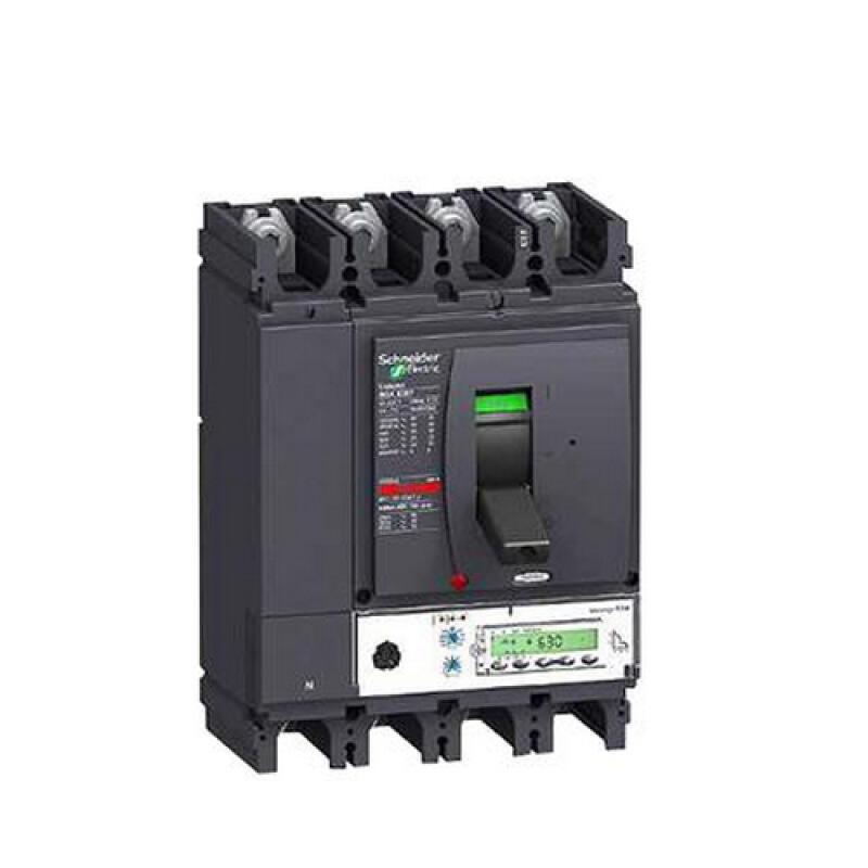 施耐德 NSX 塑壳断路器 NSX630H MIC5.3A 630A 4P4D (4P) 电操 AC220V 固定式前接线