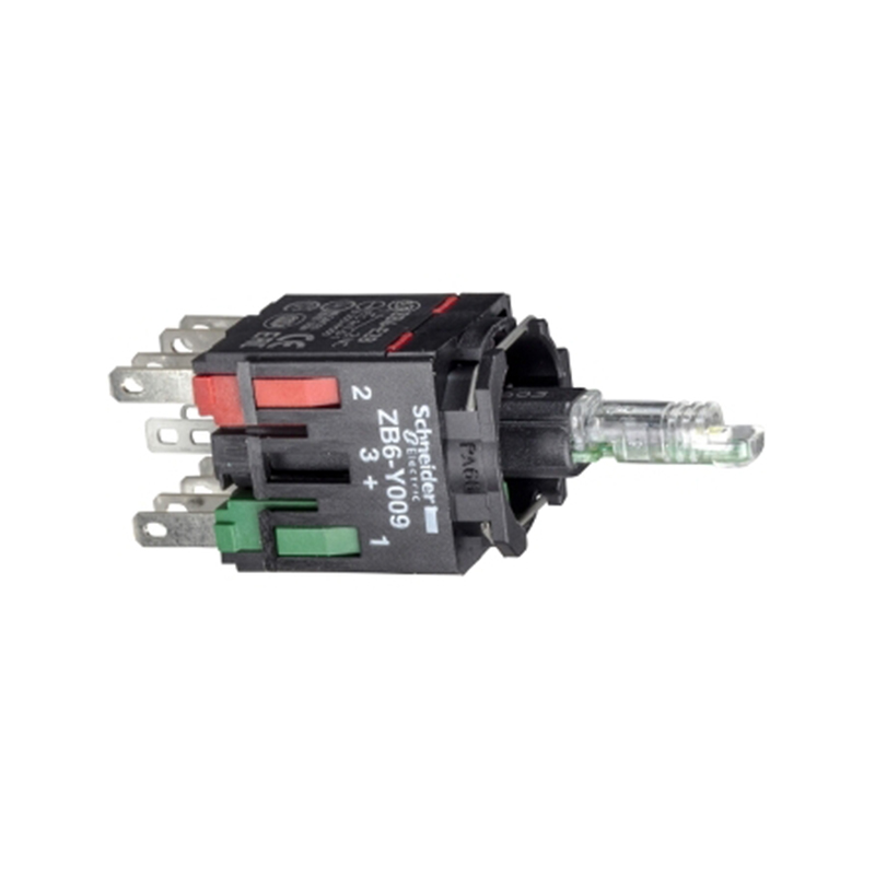 施耐德 进口XB6系列 基座+触点+灯 ZB6-ZB55B