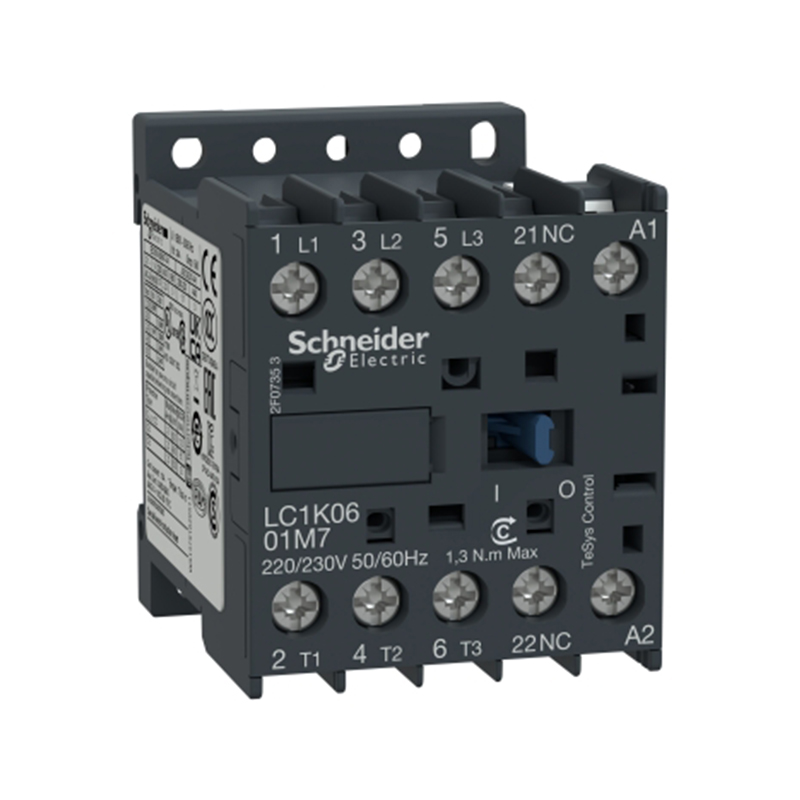 施耐德 TeSys K 交流接触器（交流线圈） LC1-K0601F7