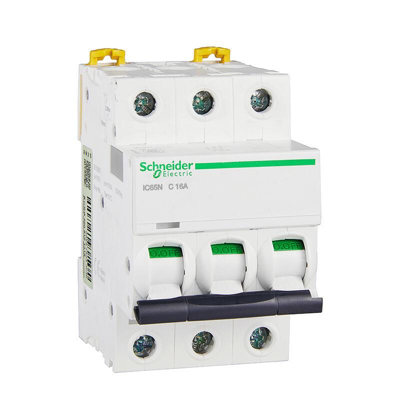 施耐德 iC65 微型断路器 IC65N 3P C13A