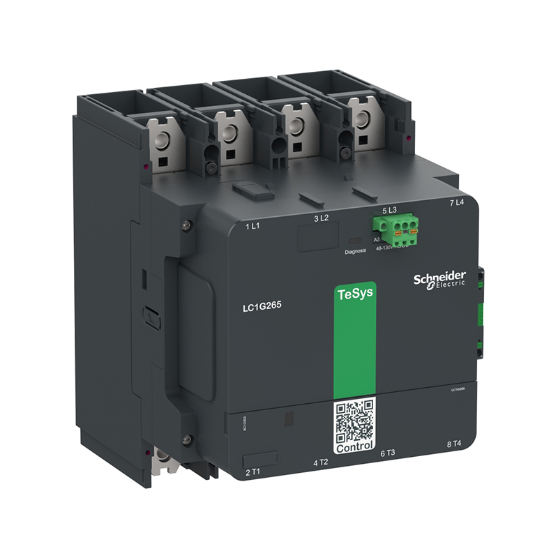施耐德 TeSys G 交流接触器(交直流线圈) Contactor TeSysG265 4P Std 100-250V ACDC
