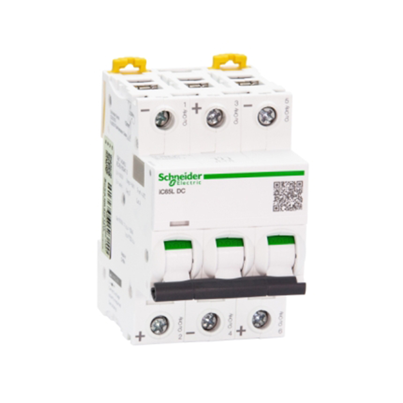 施耐德 iC65L-DC铁路专用直流微型断路器 iC65L DC R 3P C0.5A