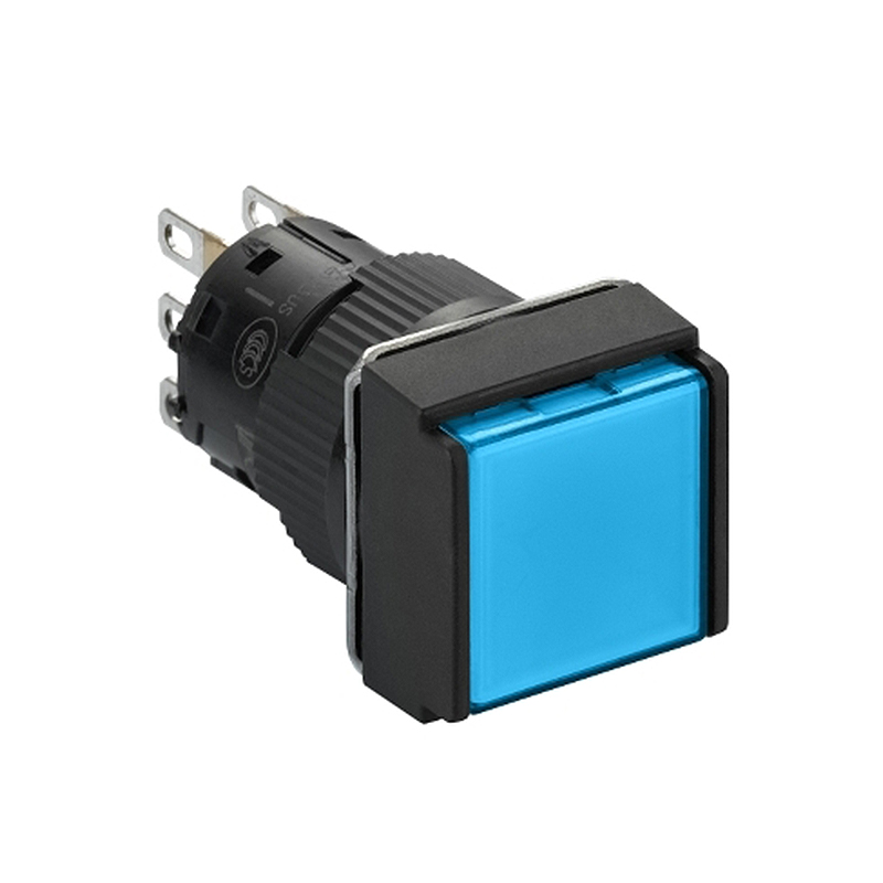 施耐德 国产XB6EC塑料一体式方形自复位按钮 XB6ECA61F