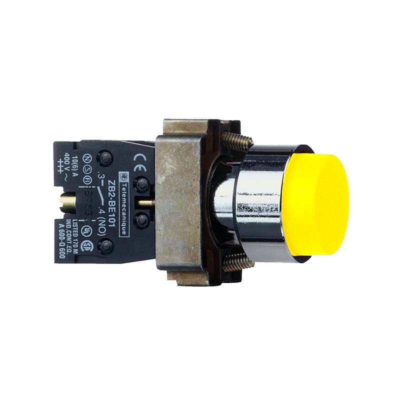 施耐德 XB2BL凸头按钮 XB2BL51C=ZB2BZ101C+ZB2BL5C