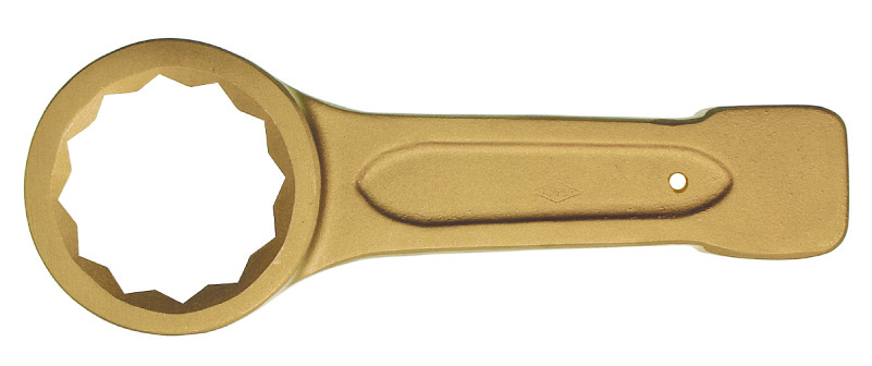 AmpcoSafetyTools/安博科防爆工具 防爆12角敲击梅花扳手  铝青铜 AH0140A