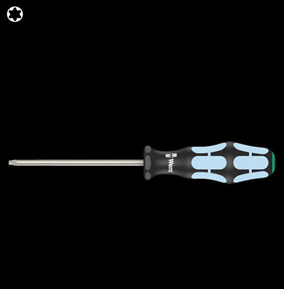 WERA/维拉 3367 TORX 不锈钢螺丝刀 TX 20x100 05032054001